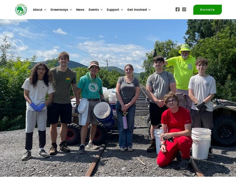 Chenango Greenway Conservancy website, Norwich NY