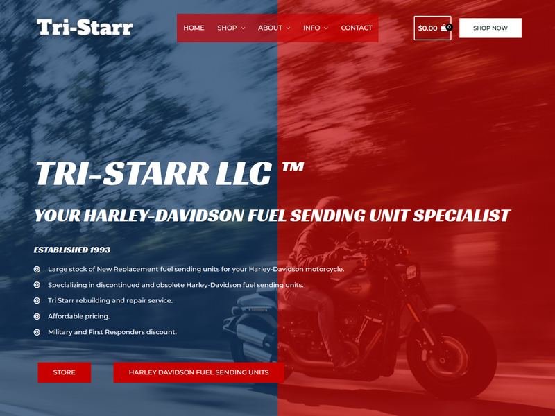 Tri-Starr LLC website design
